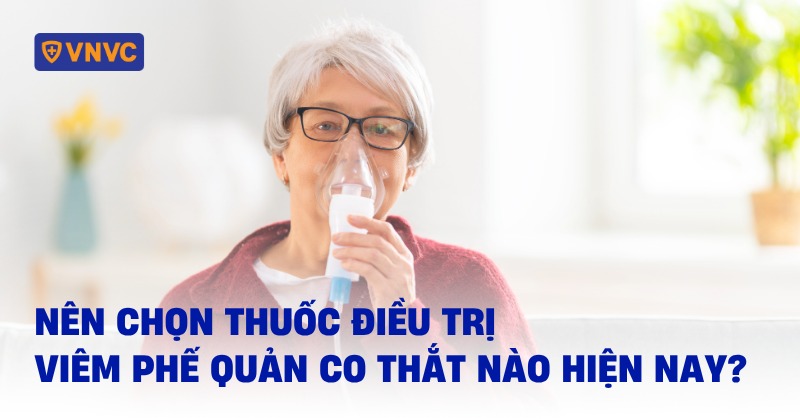 thuốc điều trị viêm phế quản co thắt