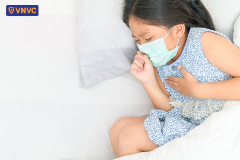 trẻ bị ho dai dẳng