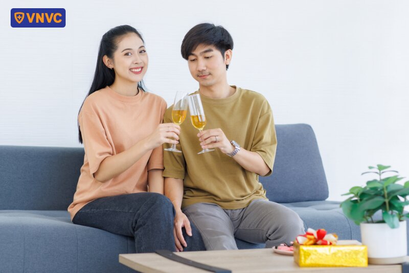 uống rượu ảnh hưởng gan