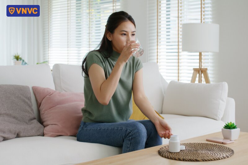 uống thuốc trị bệnh tại nhà