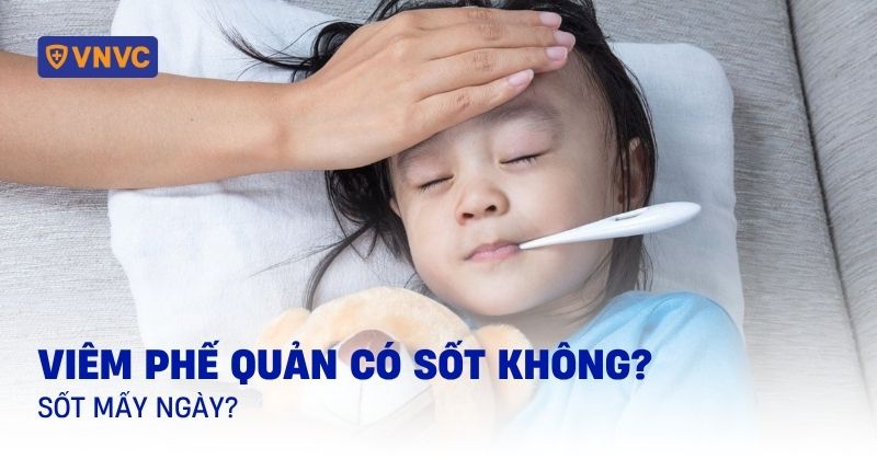 viêm phế quản có sốt không