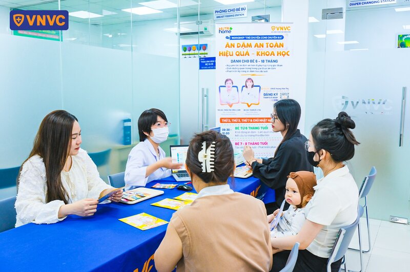 workshop tư vấn ăn dặm cho trẻ nhỏ