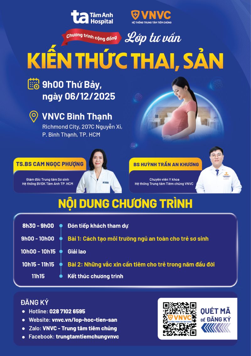 agenda lớp học tiền sản 69