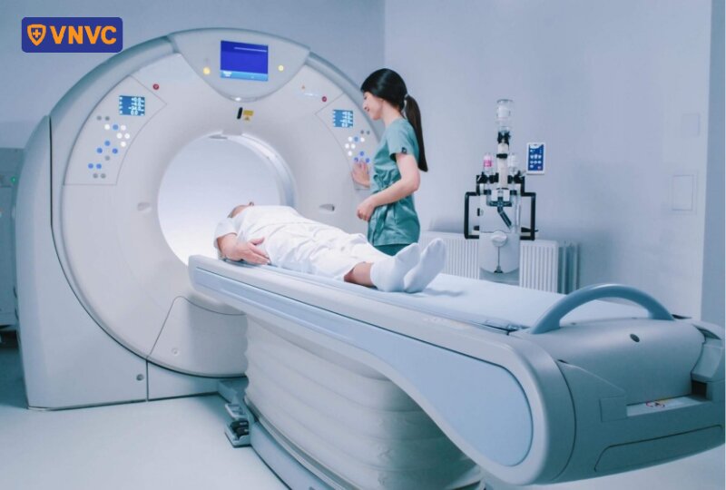 bệnh nhân được chụp ct