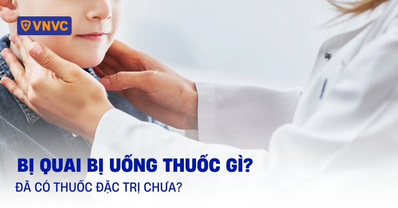 bị quai bị uống thuốc gì