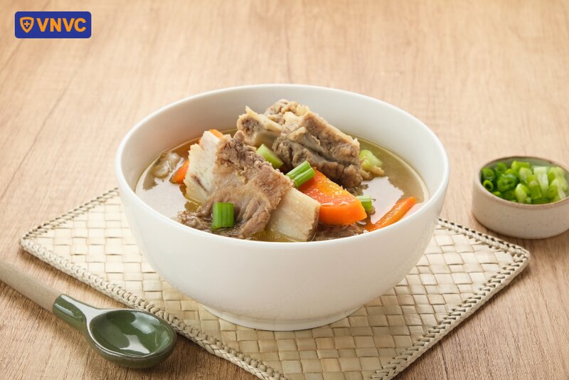 canh súp sườn