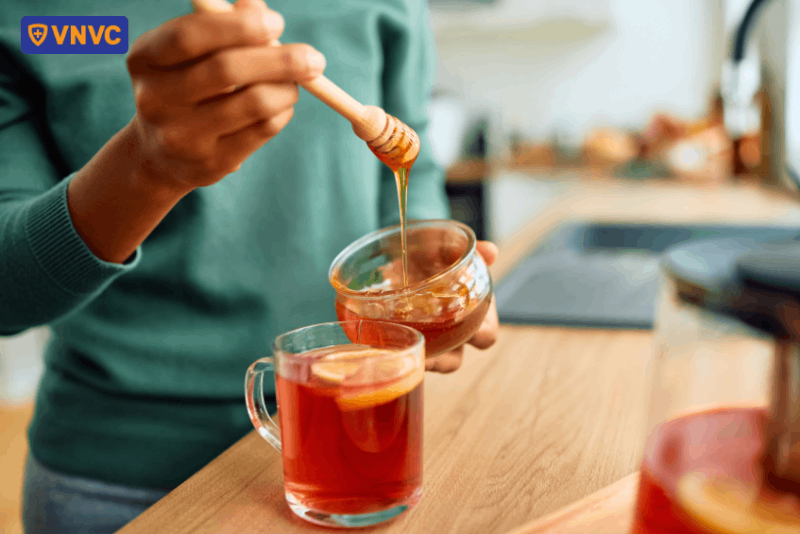 hỗn hợp mật ong