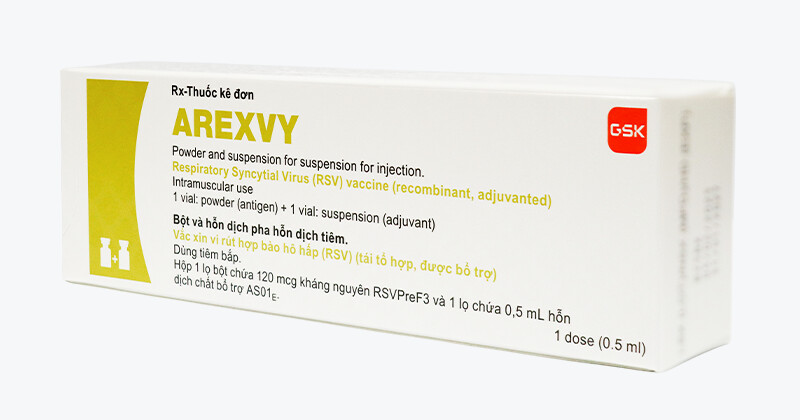 hover vắc xin arexvy