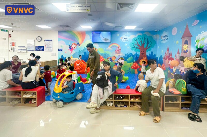 khu vui chơi tại vnvc đại phước