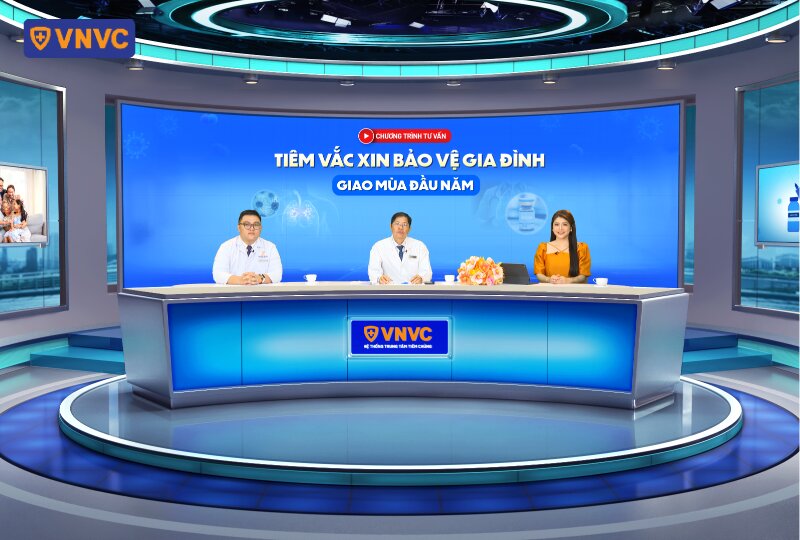 livestream tư vấn tiêm vắc xin