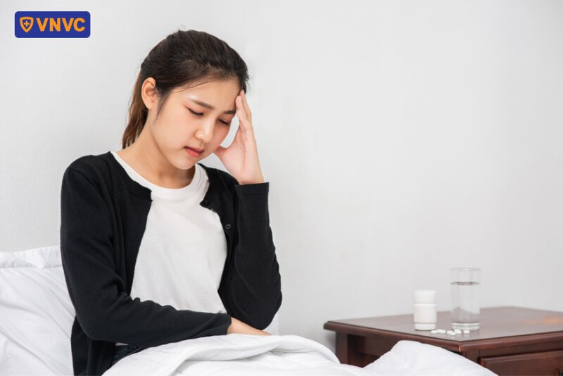 mệt mỏi đau đầu ở người lớn
