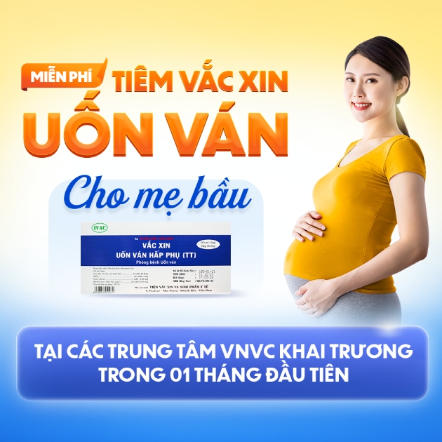 miễn phí tiêm uốn ván cho mẹ bầu