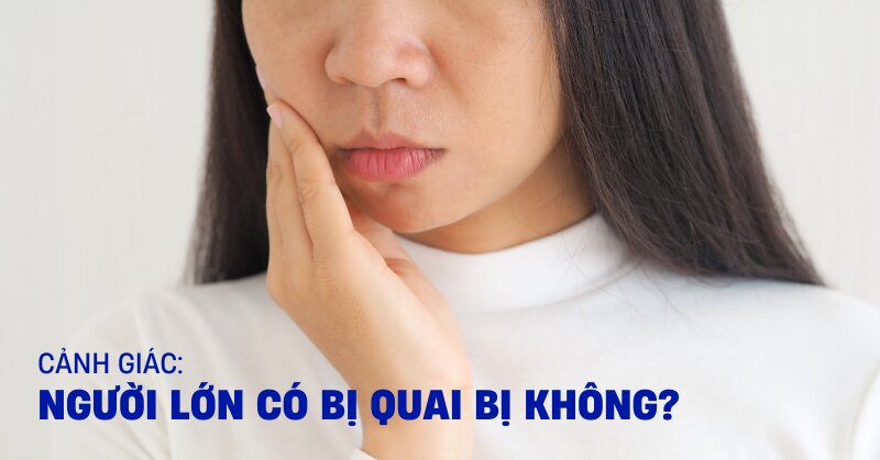 người lớn có bị quai bị không