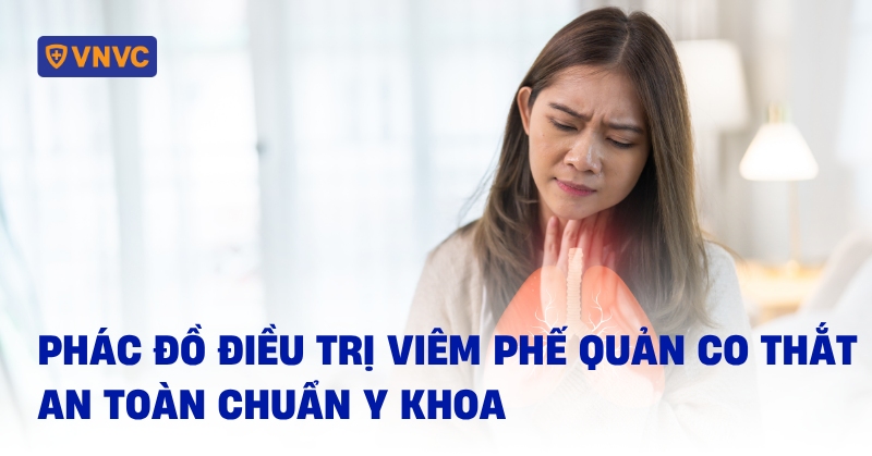 phác đồ điều trị viêm phế quản co thắt