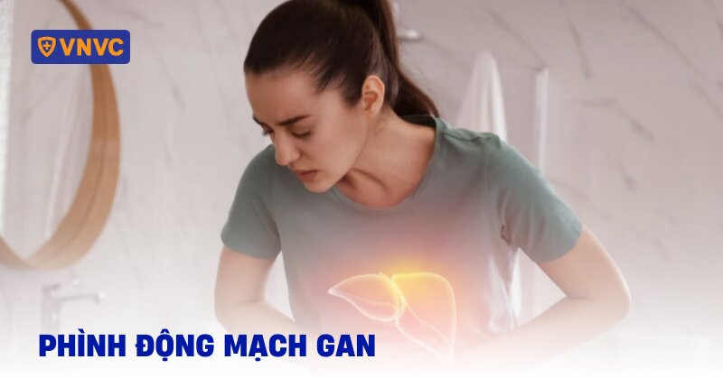 phình động mạch gan