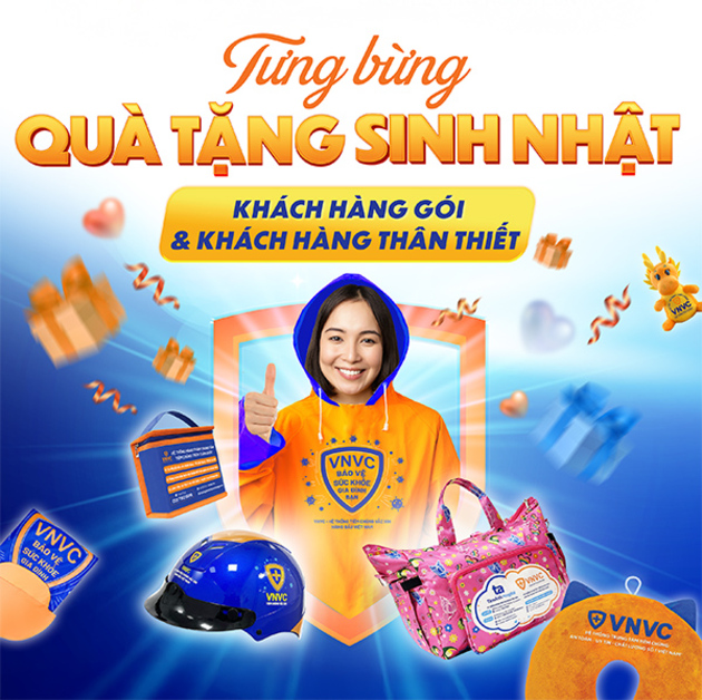quà tặng sinh nhật khách hàng