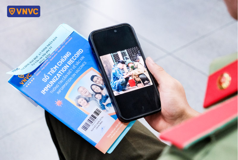 quản lý thông tin tiêm chủng tại vnvc