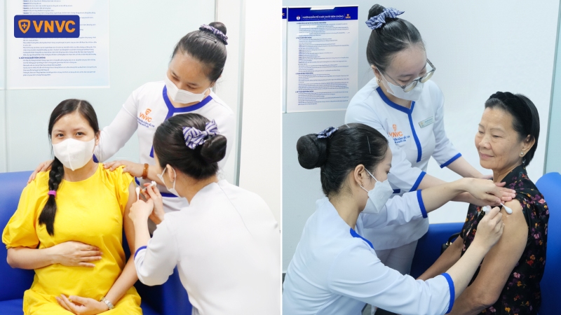 tiêm vắc xin ngừa rsv cho người già phụ nữ