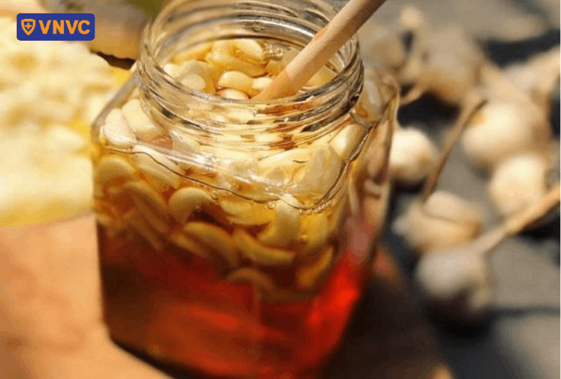 tỏi ngâm mật ong