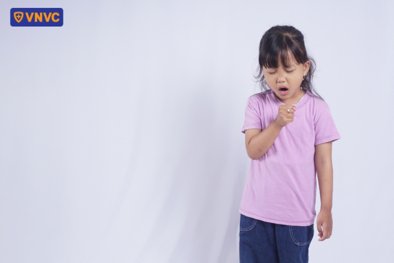 trẻ có dấu hiệu ho
