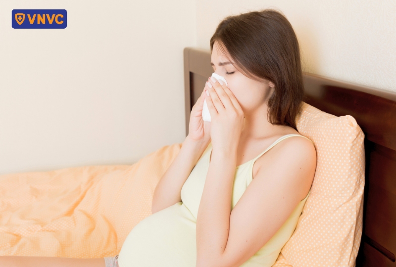 triệu chứng của viêm phế quản ở bà bầu