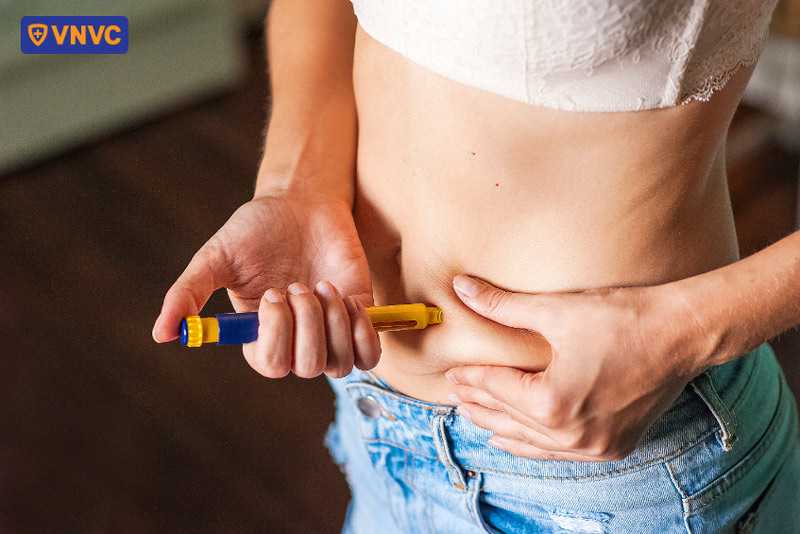 tự tiêm thuốc kích trứng