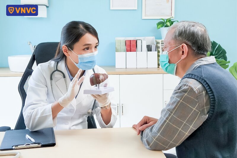 tư vấn bệnh gan và sức khỏe người cao tuổi