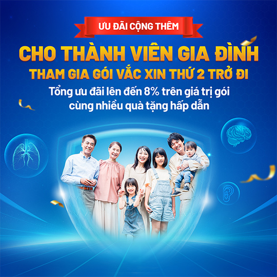 ưu đãi gói tiêm gia đình