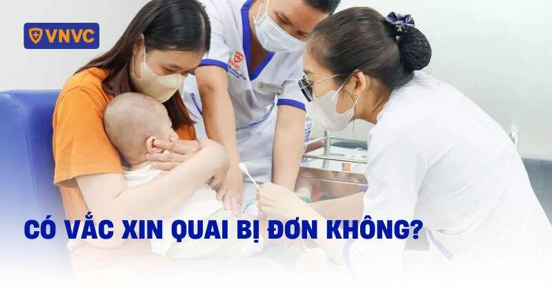 vắc xin quai bị đơn