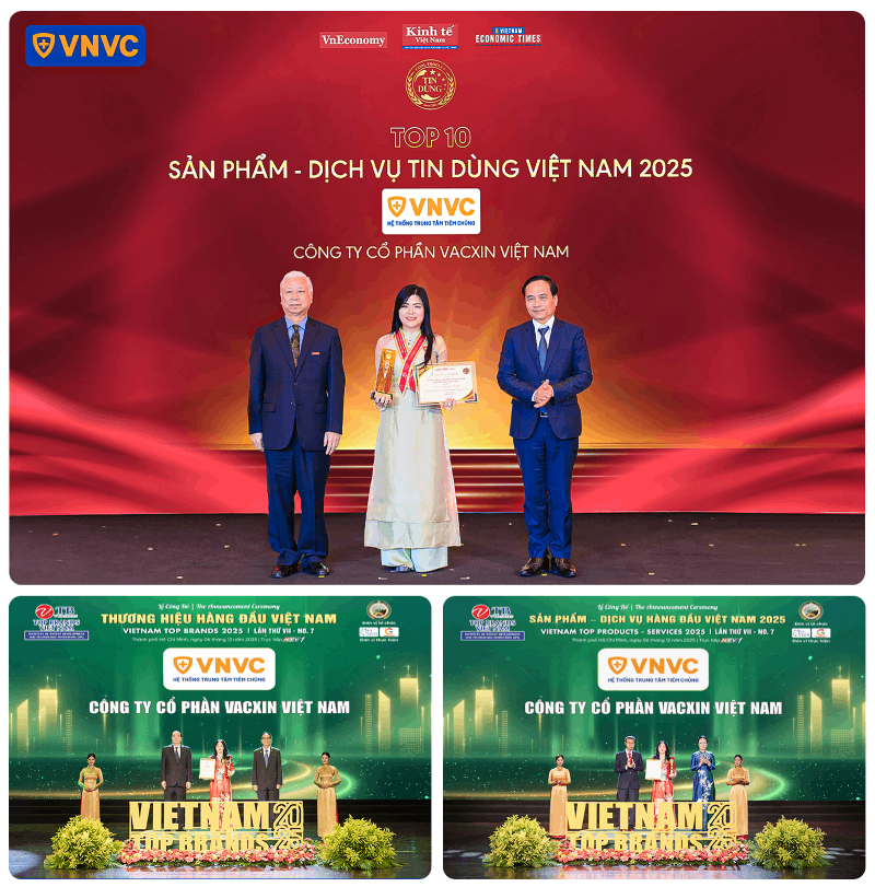 vnvc nhận giải thưởng năm 2025
