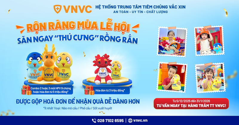 vnvc tặng gấu bông