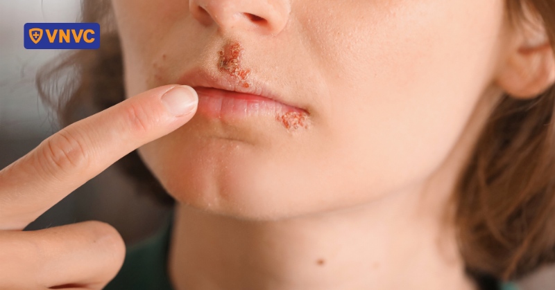 Thường xuyên bị herpes ở môi có tăng nguy cơ mắc zona thần kinh không?