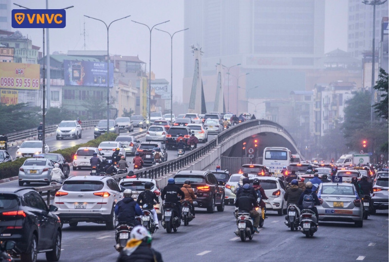 chất lượng không khí kém