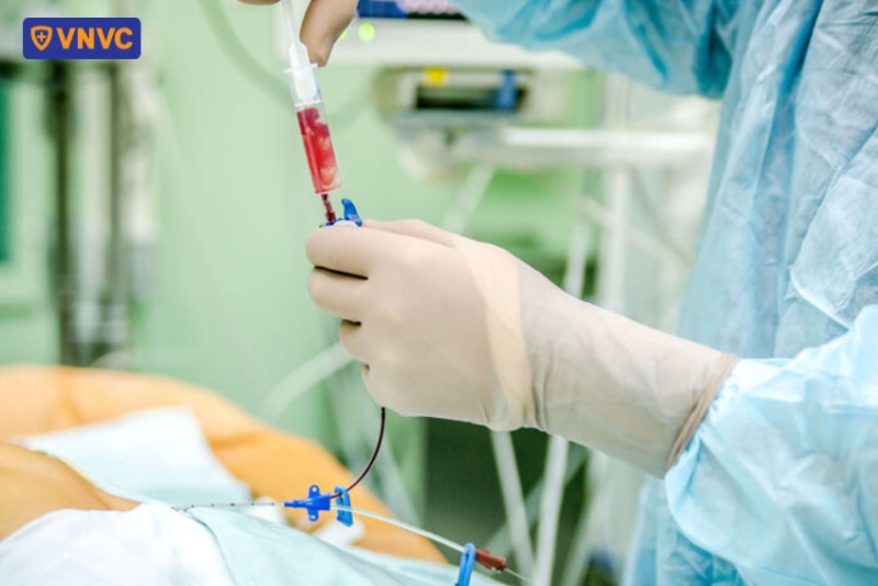 điều trị đặt ống thông