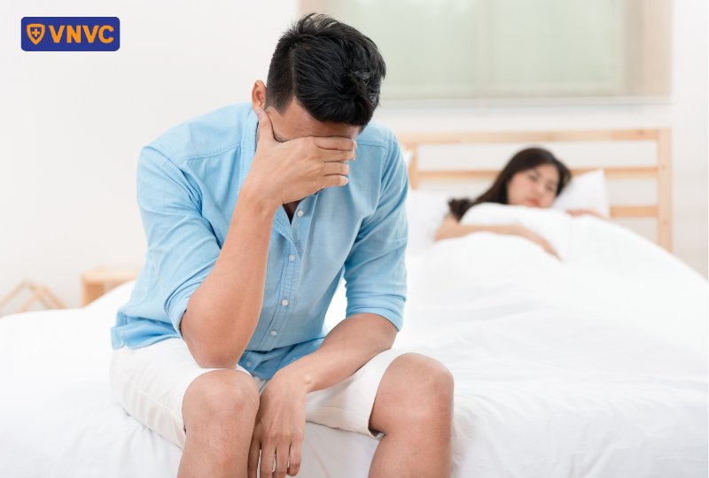 nam giới lo lắng