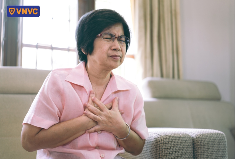 người già bị giãn động mạch phổi