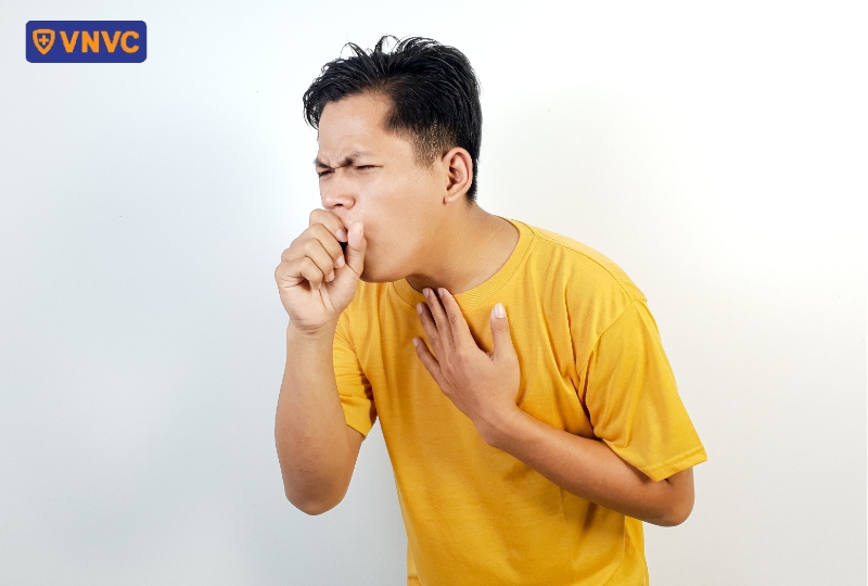 người trẻ tuổi bị bệnh phổi