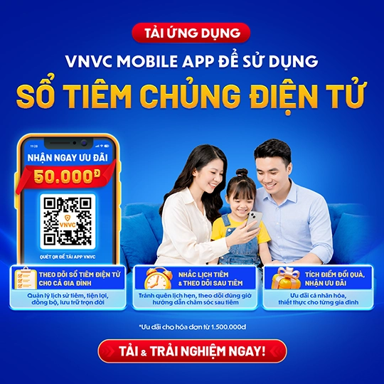 nhận ưu đãi khi tải app vnvc