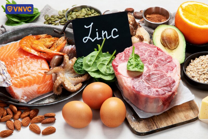 nhóm thực phẩm giàu kẽm