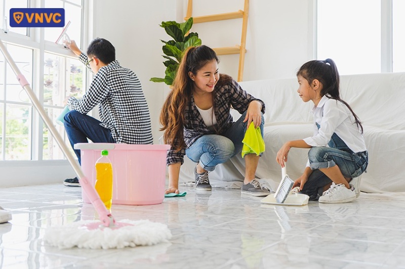 vệ sinh môi trường sống phòng bệnh bạch hầu