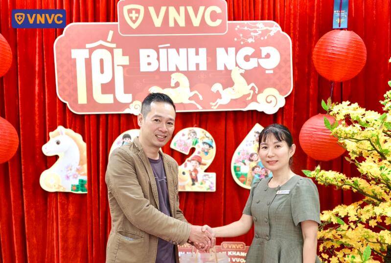 bệnh nhân check in tại vnvc