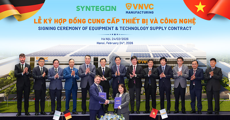 ký kết mua dây chuyền sản xuất vắc xin thumb