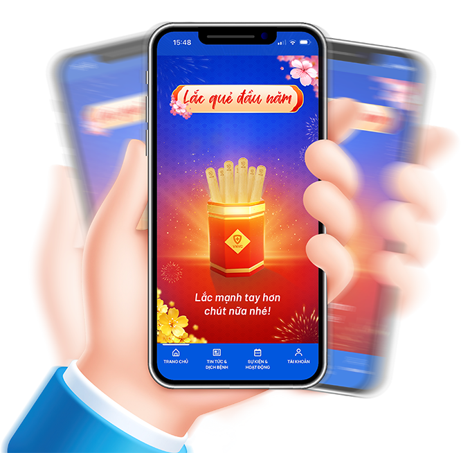 lắc tay liên tục