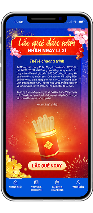 thể lệ chương trình lắc quẻ vnvc