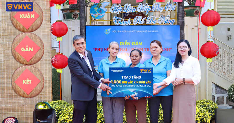 vnvc tặng 1000 mũi tiêm uốn ván