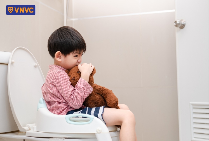 bé bị tiêu chảy