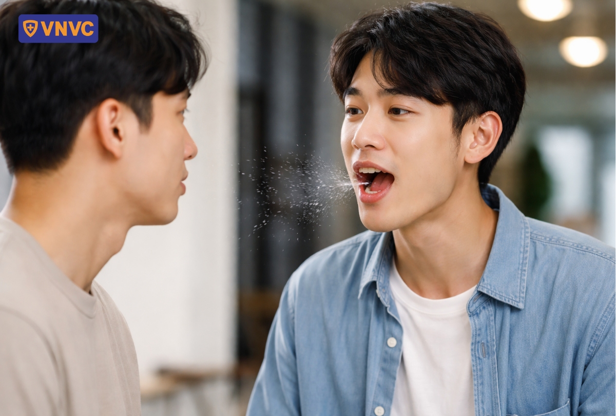 biến thể ve sâu lây lan qua đường hô hấp