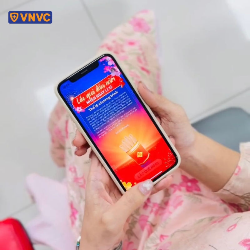 lắc quẻ trên app vnvc