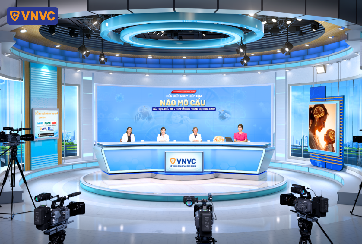 livestream tư vấn về não mô cầu