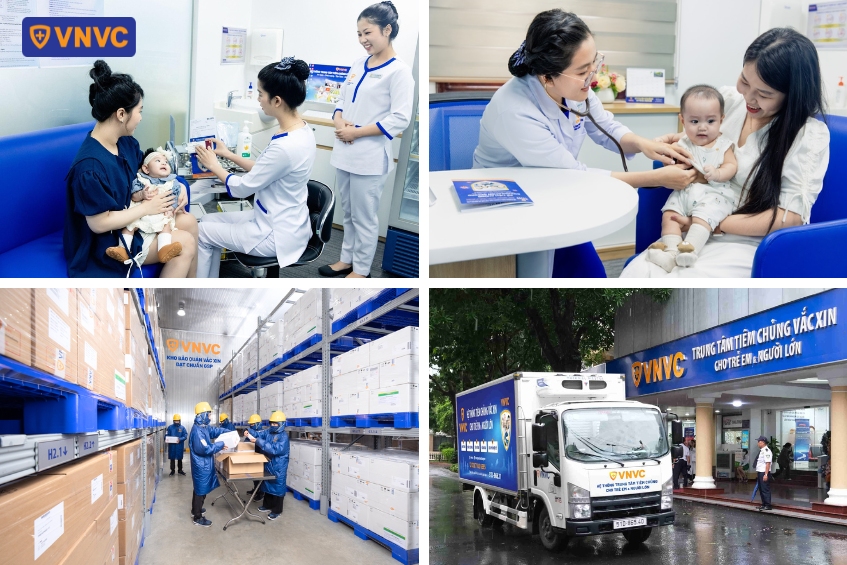 vnvc cung cấp chất lượng tiêm chủng an toàn
